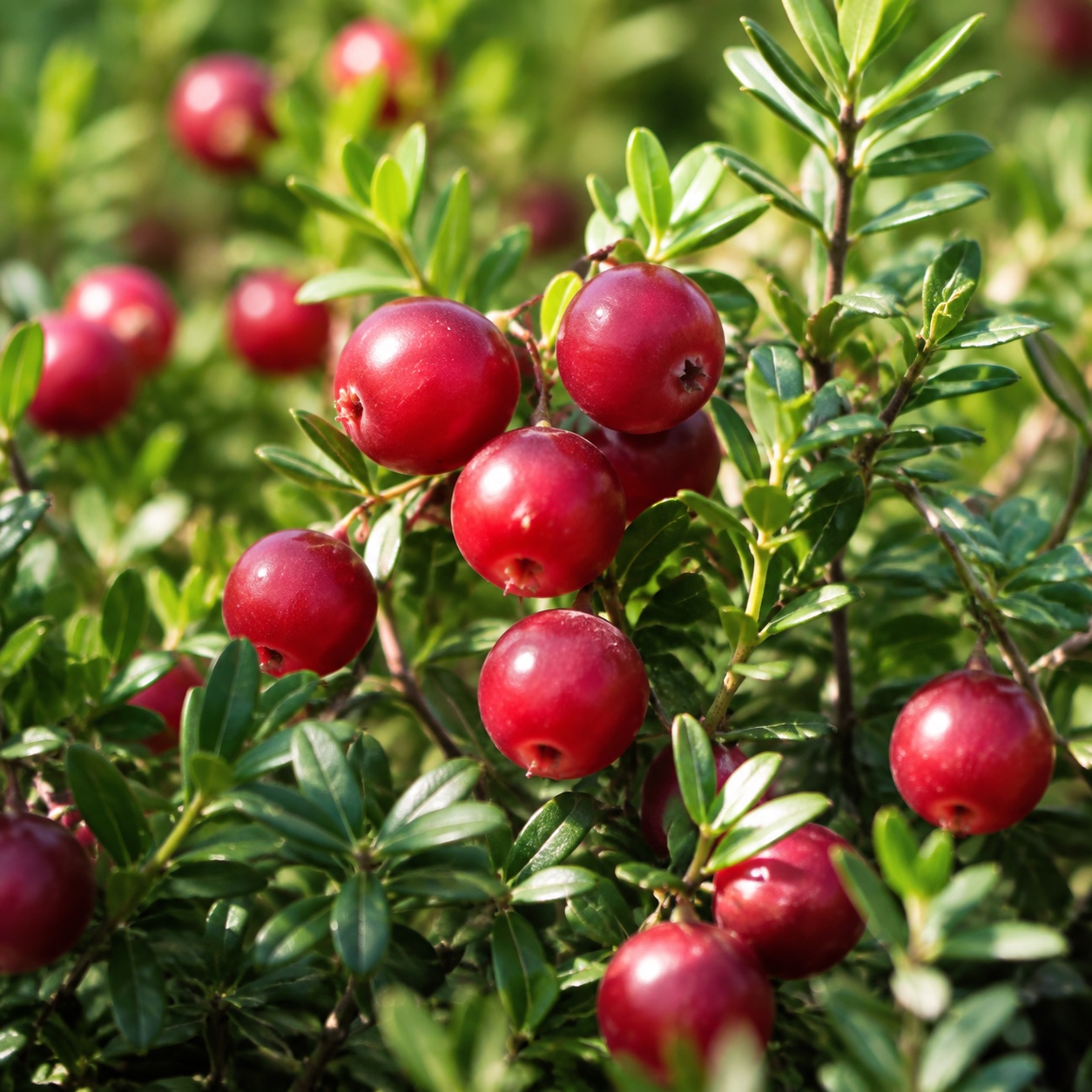 クランベリーの栽培イメージ