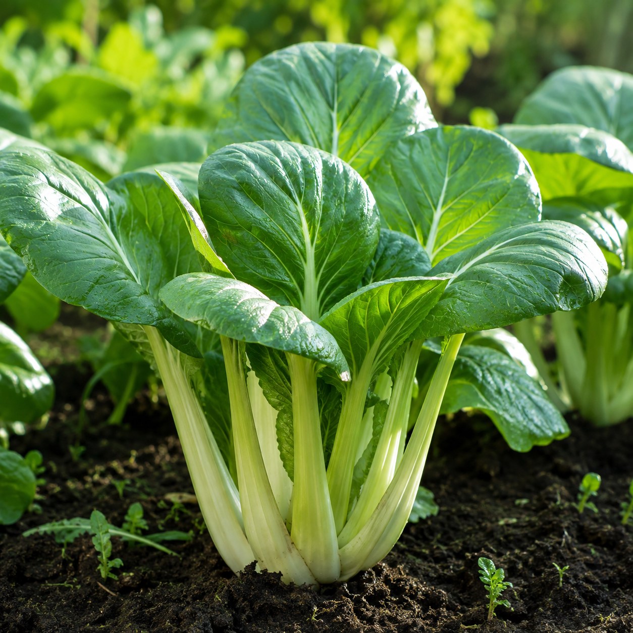 チンゲンサイの栽培イメージ